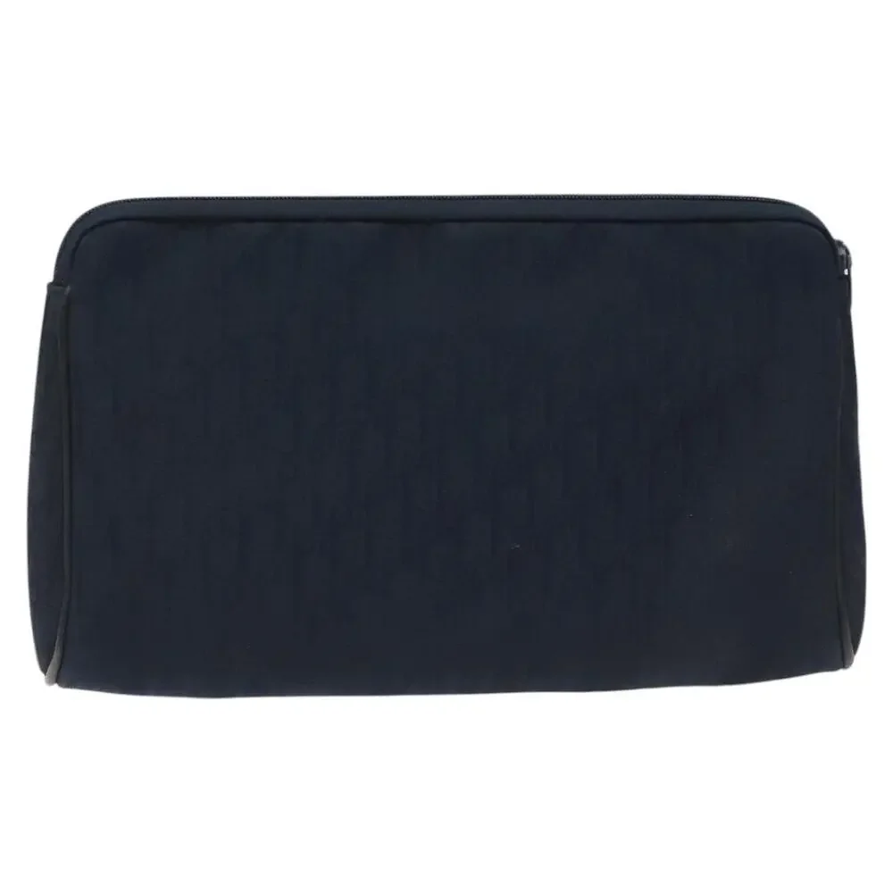 Dior Trotter Clutch Bag Navy